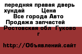 передняя правая дверь хундай ix35 › Цена ­ 2 000 - Все города Авто » Продажа запчастей   . Ростовская обл.,Гуково г.